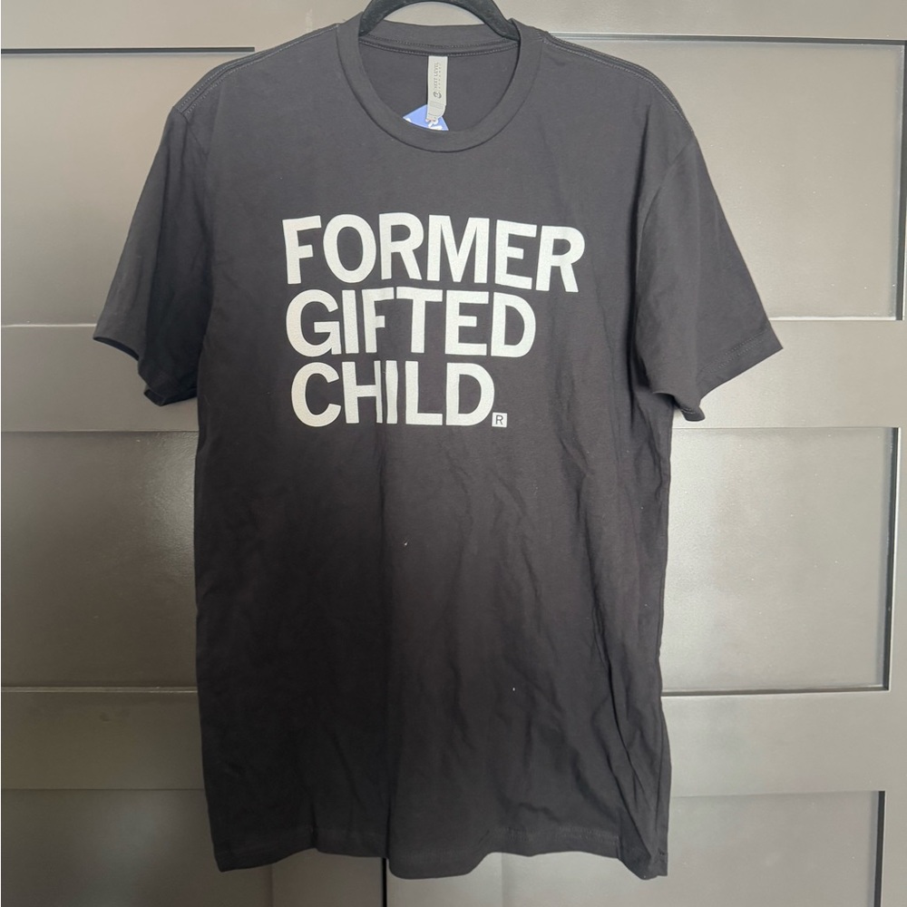 Black Graphic Tee - Former Gifted Child